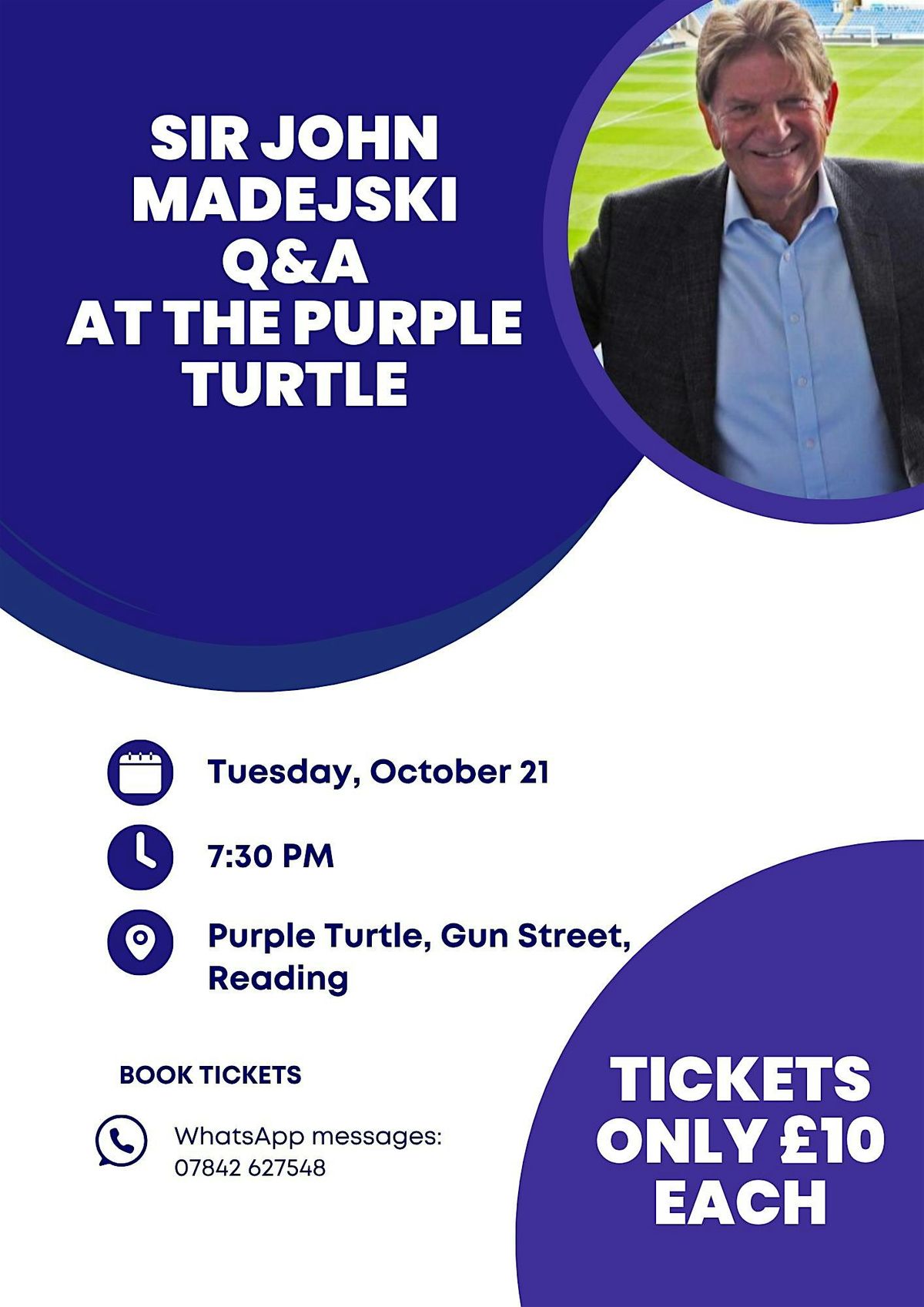 Sir John Madejski Q&A