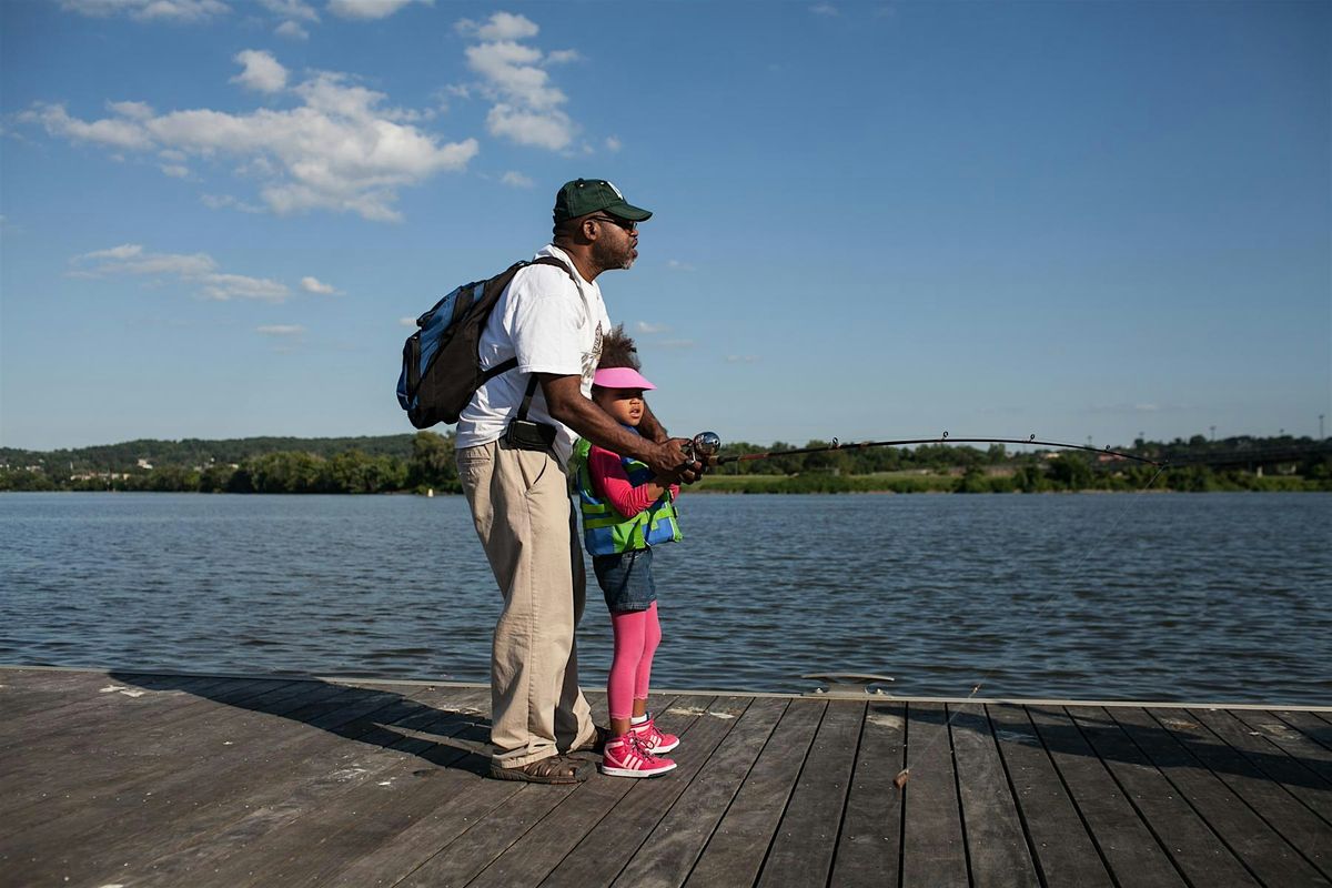 Community Fishing at National Arboretum w\/ FONA x Anacostia Riverkeeper