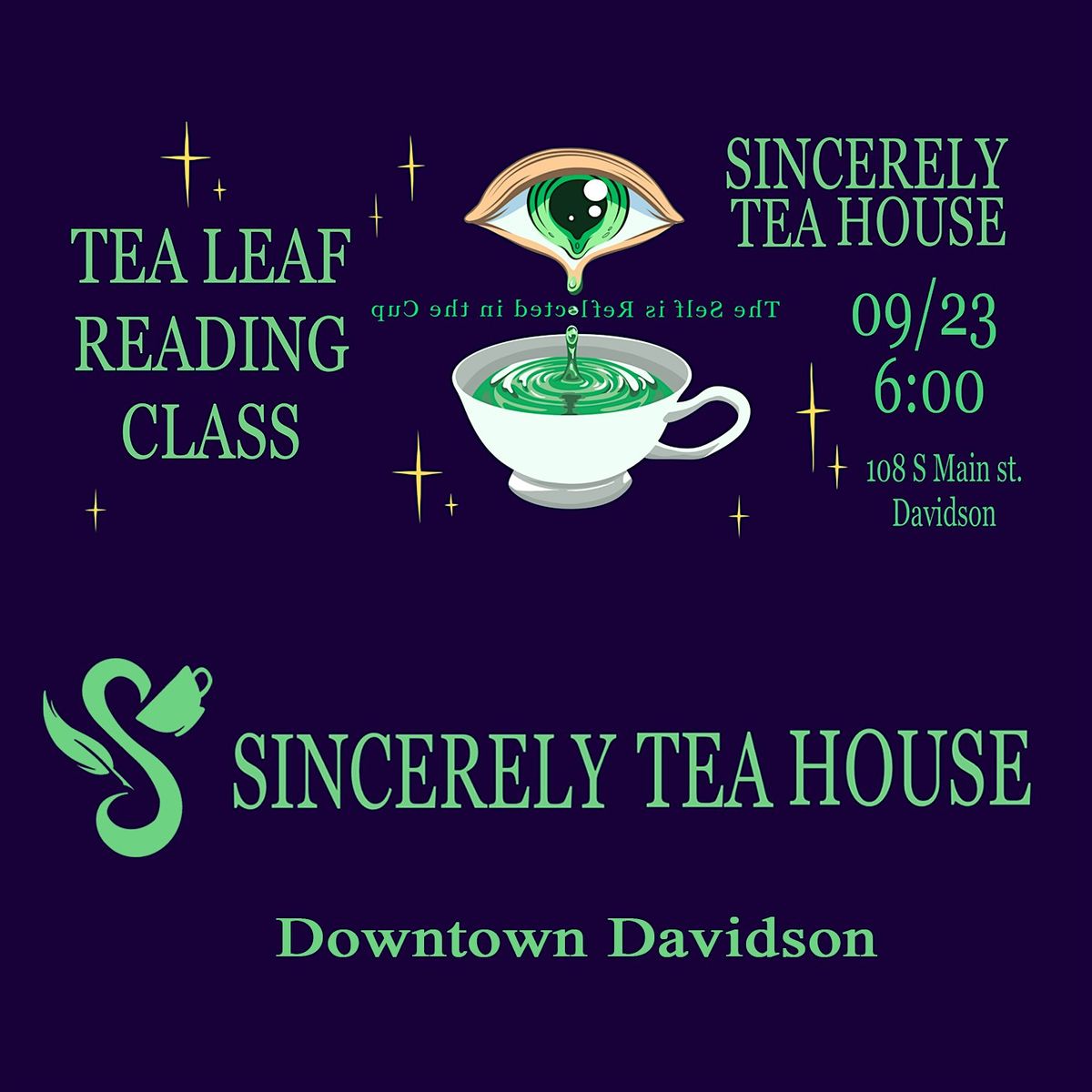 Tea Leaf Reading Experience at Sincerely Tea House
