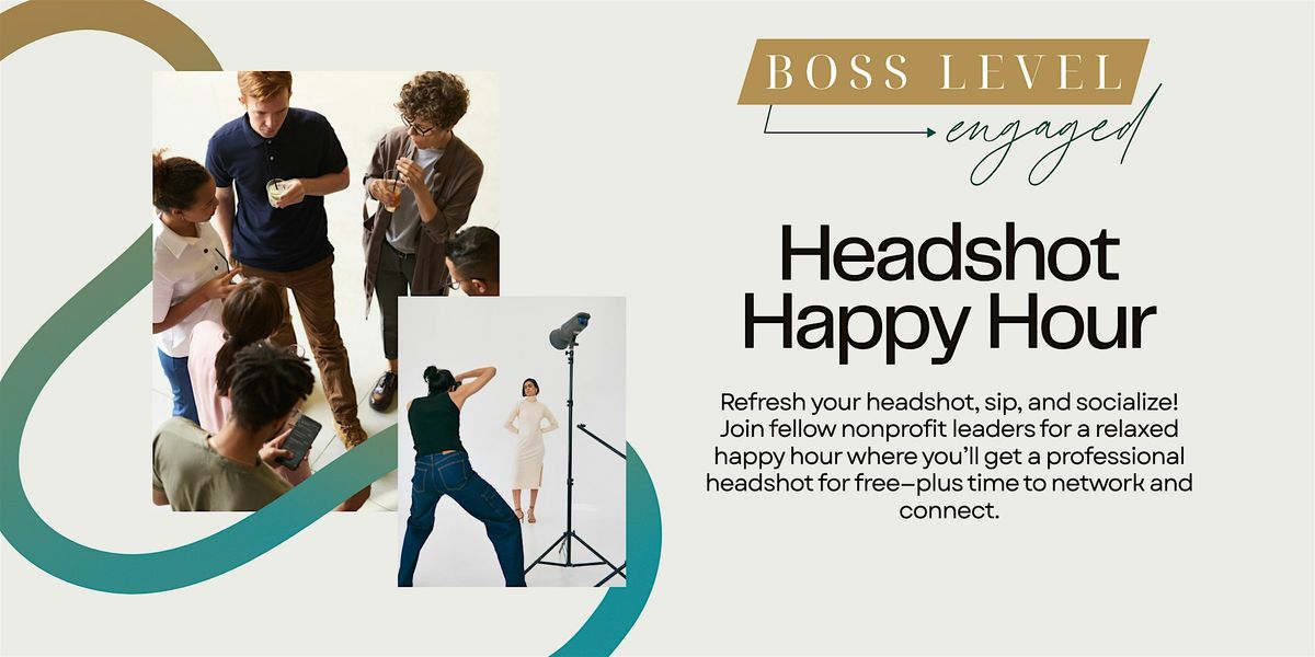 Headshot Happy Hour for Nonprofit Leaders