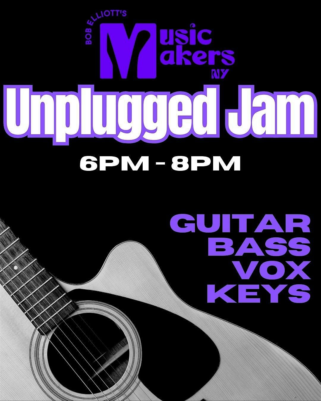 Unplugged Jam at Music Makers at Music Makers Ny, New York on 3rd ...