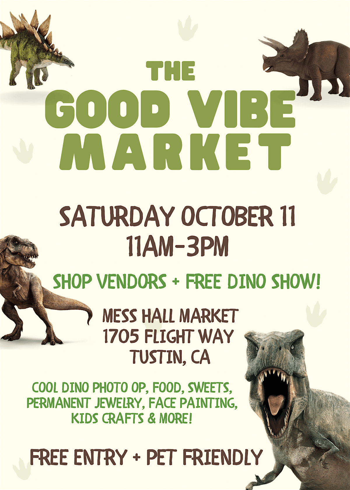 Roar & Explore: The Good Vibe Market