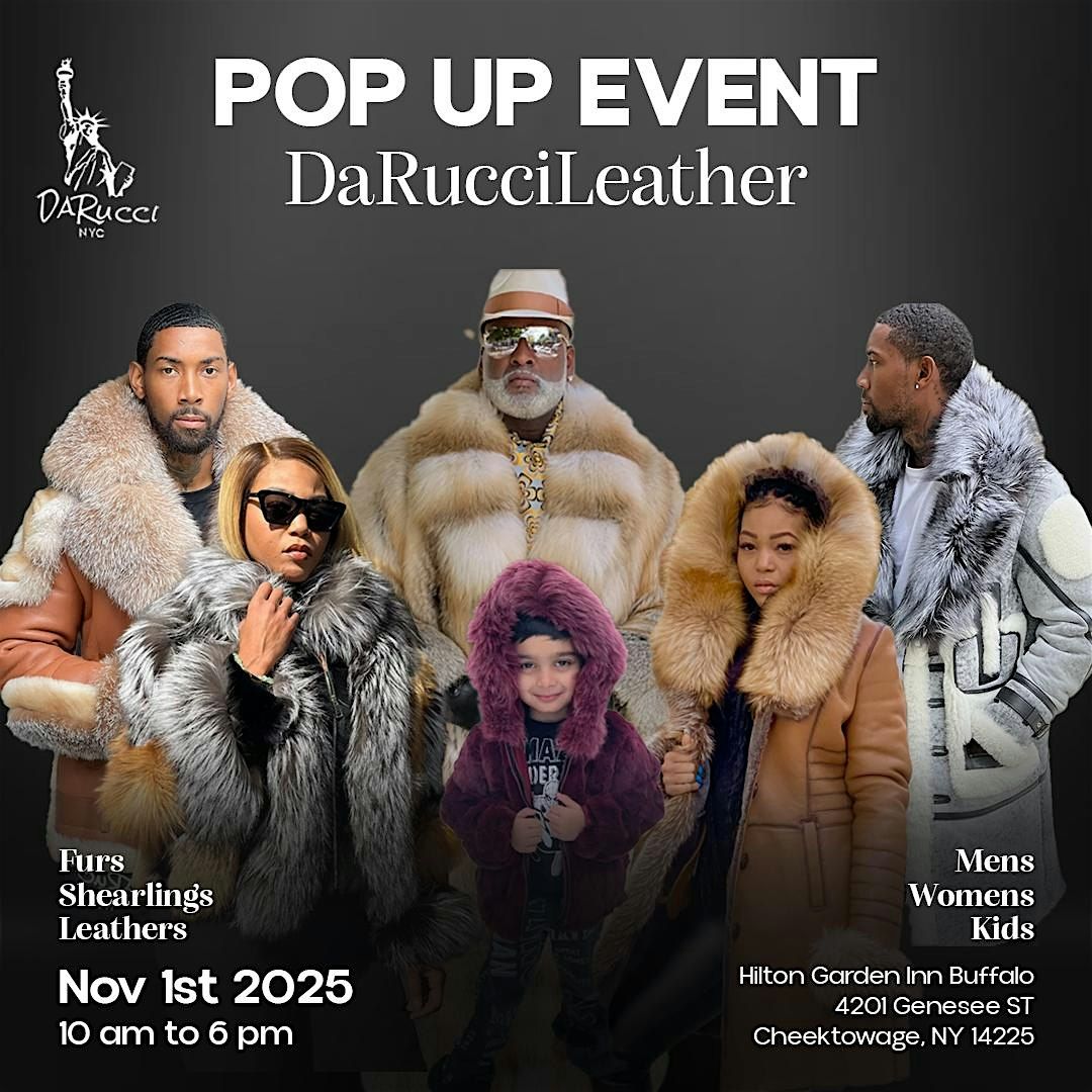DARUCCI LEATHER POP UP EVENT - DETROIT - NOVEMBER 8TH