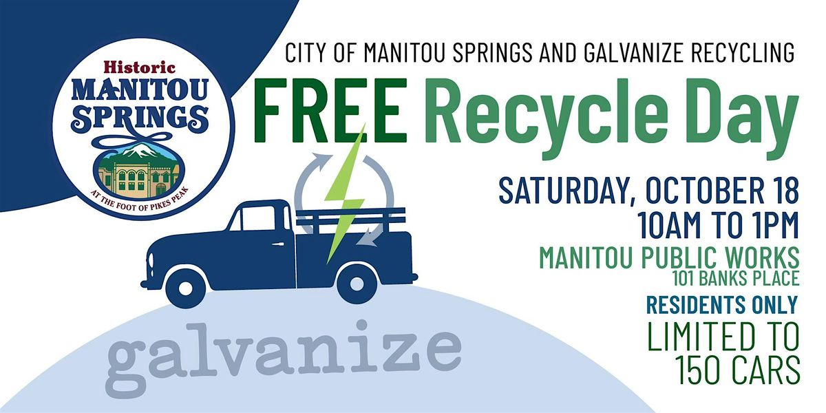 Manitou Springs Recycle Day