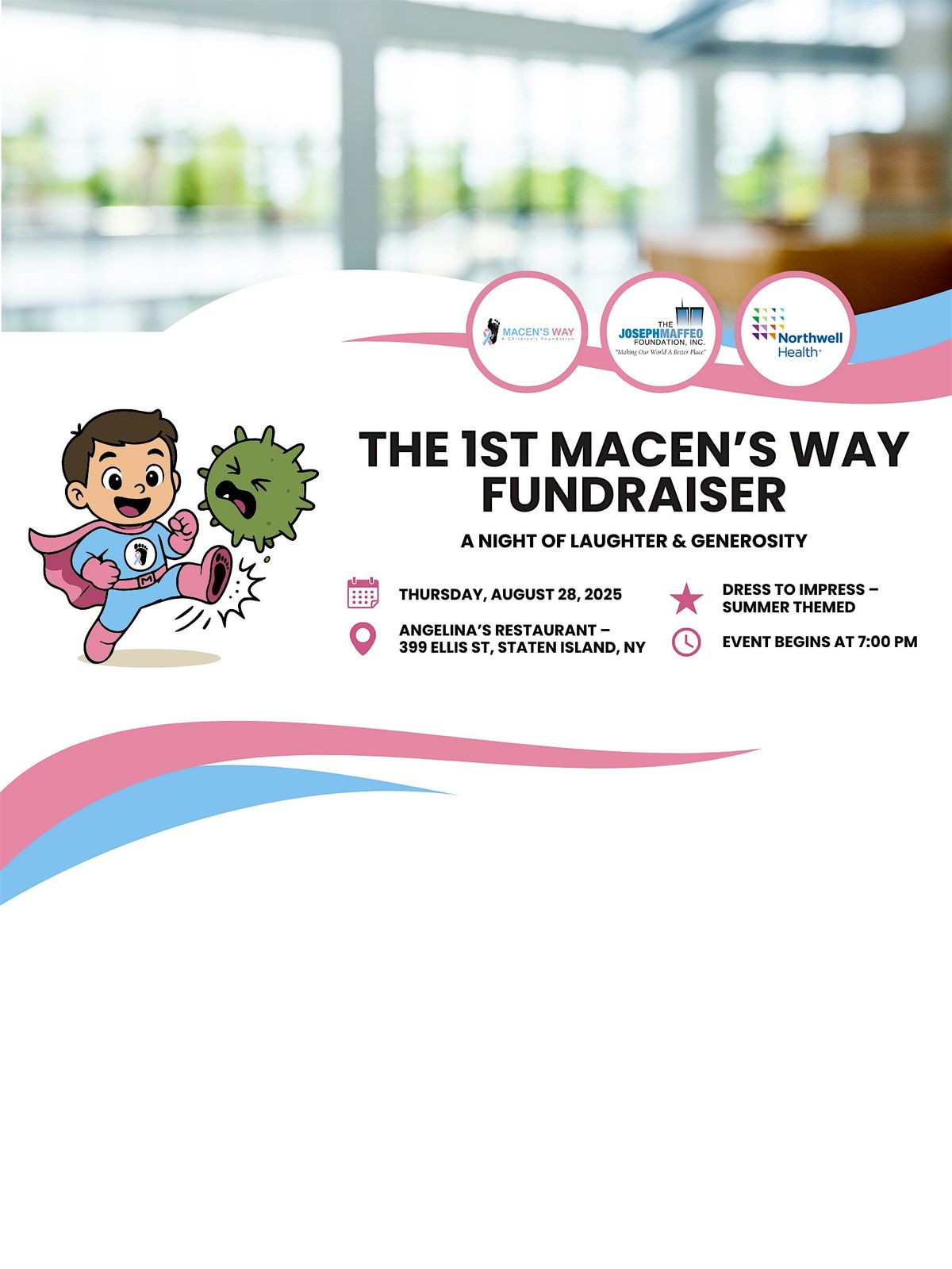The 1st Macen's Way Fundraiser: A Night of Laughter & Generosity
