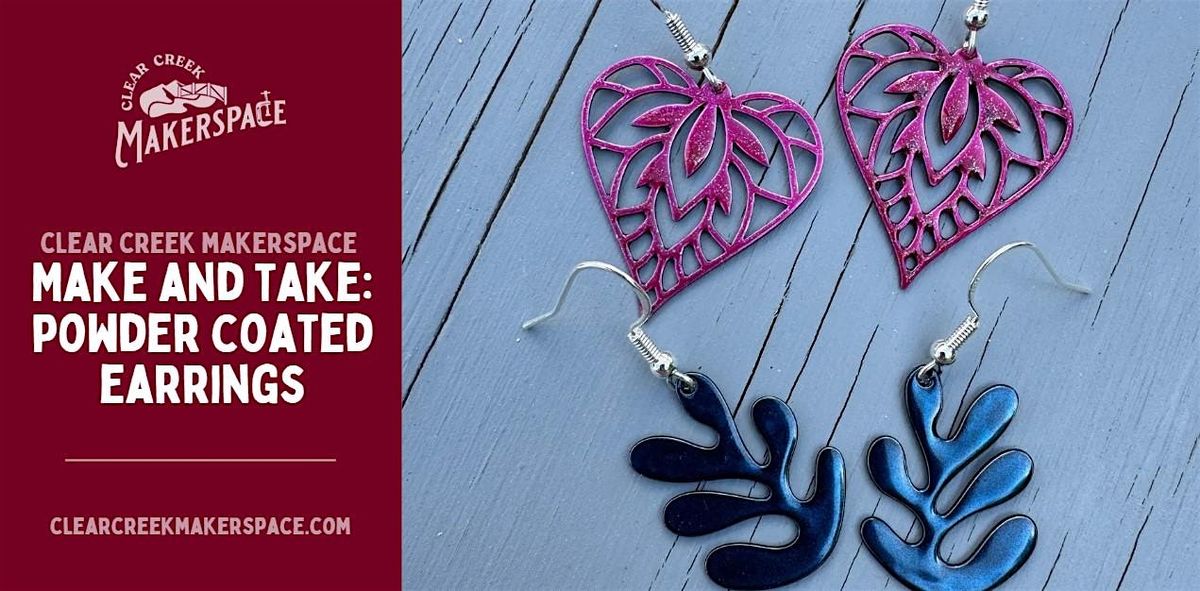 Make and Take: Powder Coated Earrings