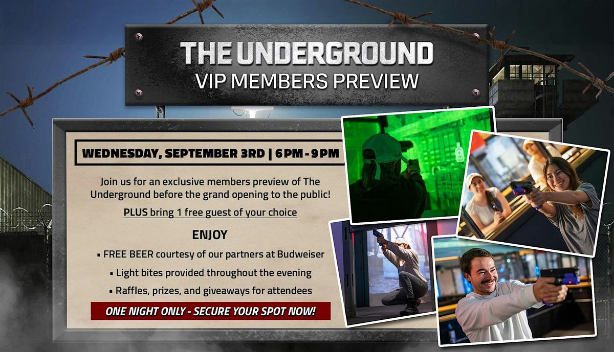 Members Underground Preview