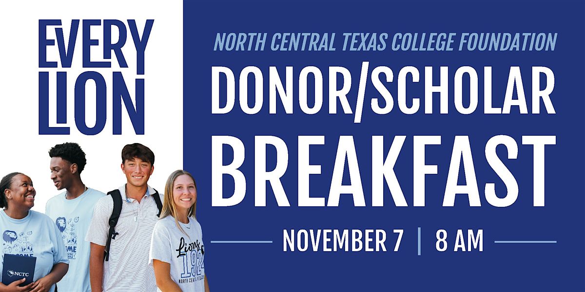 NCTC Foundation Donor\/Scholar Breakfast