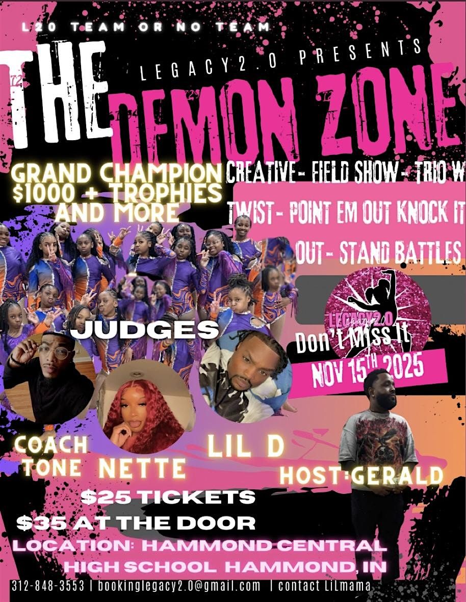 Legacy2.0 presents The Demon Zone Dance Competition