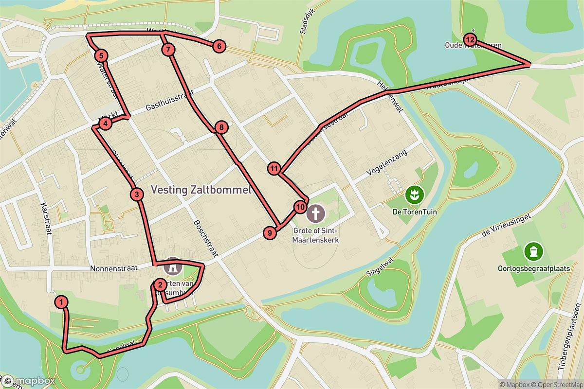 Zaltbommel Audio Tour: Legends and Landmarks of Vergt & Beyond