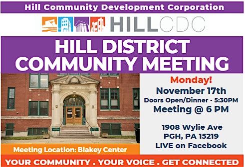 Hill District Community Meeting