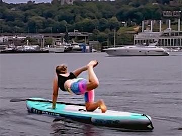Aug 24 SUP Yoga Flow on Lake Union with Abby