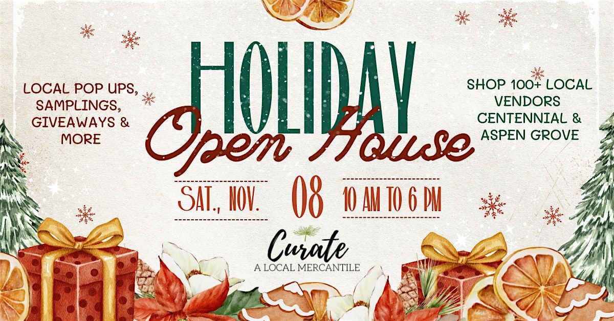 Holiday Open House at Curate Mercantile