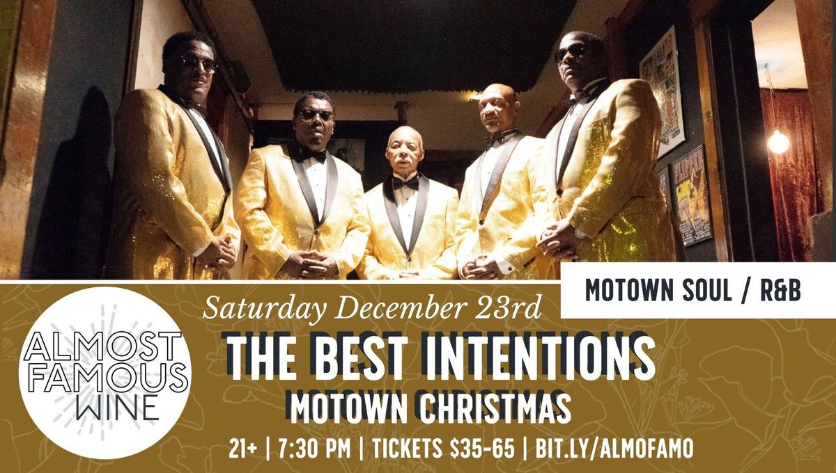 The Best Intentions - Motown Christmas at Almost Famous Wine Lounge