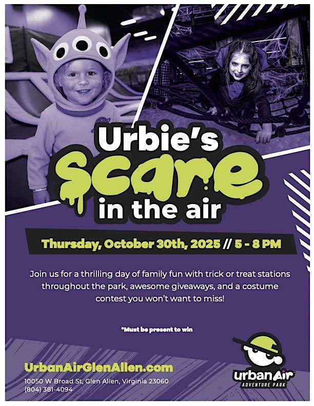 Scare in the Air at Urban Air Glen Allen!
