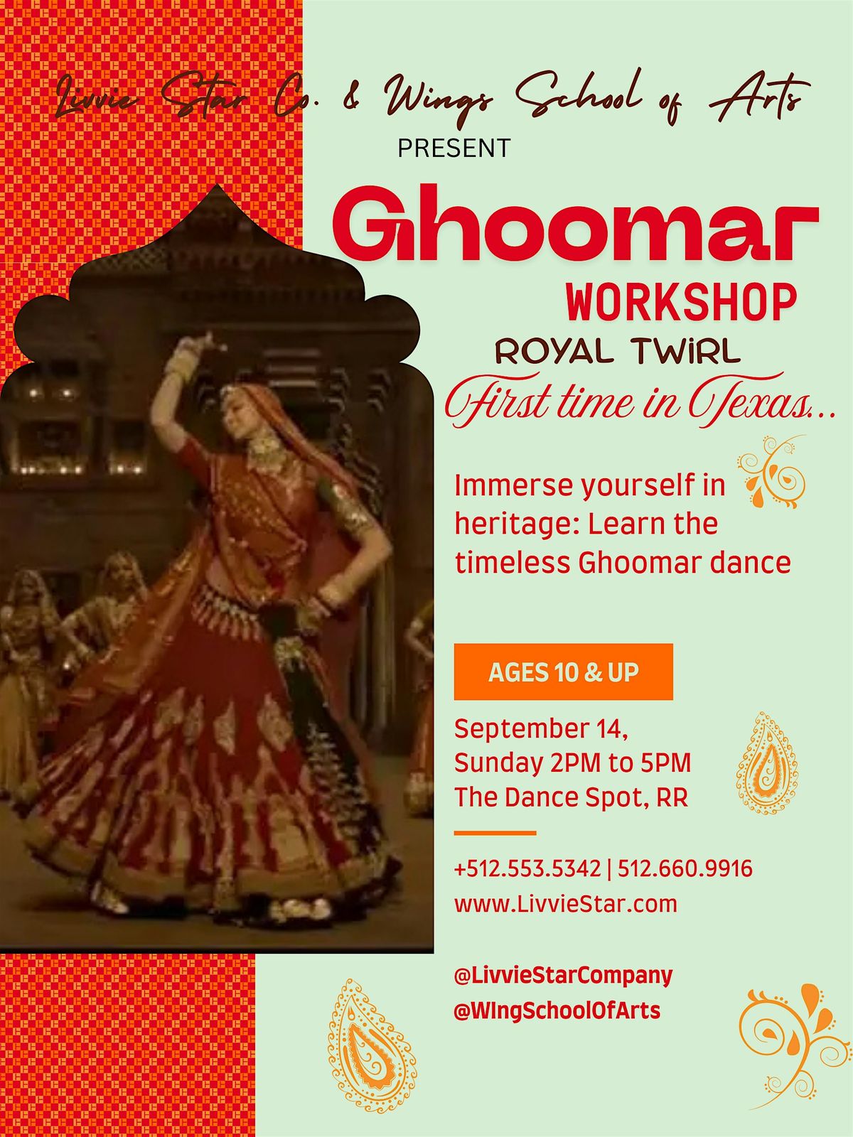 GHOOMAR WORKSHOP | ROYAL TWIRL | DANCE | FIRST EVER
