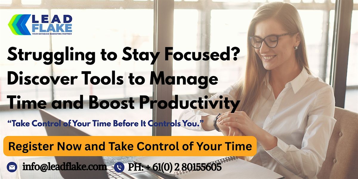Effective Time Management Skills Workshop in Singapore