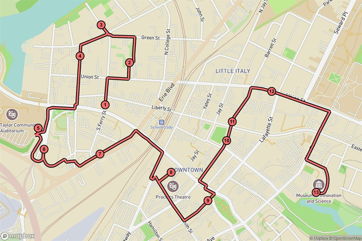 Schenectady Audio Tour: Echoes of Innovation and Historic Streets