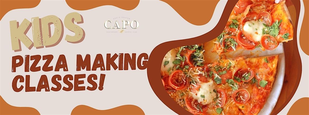 Kids Pizza Making