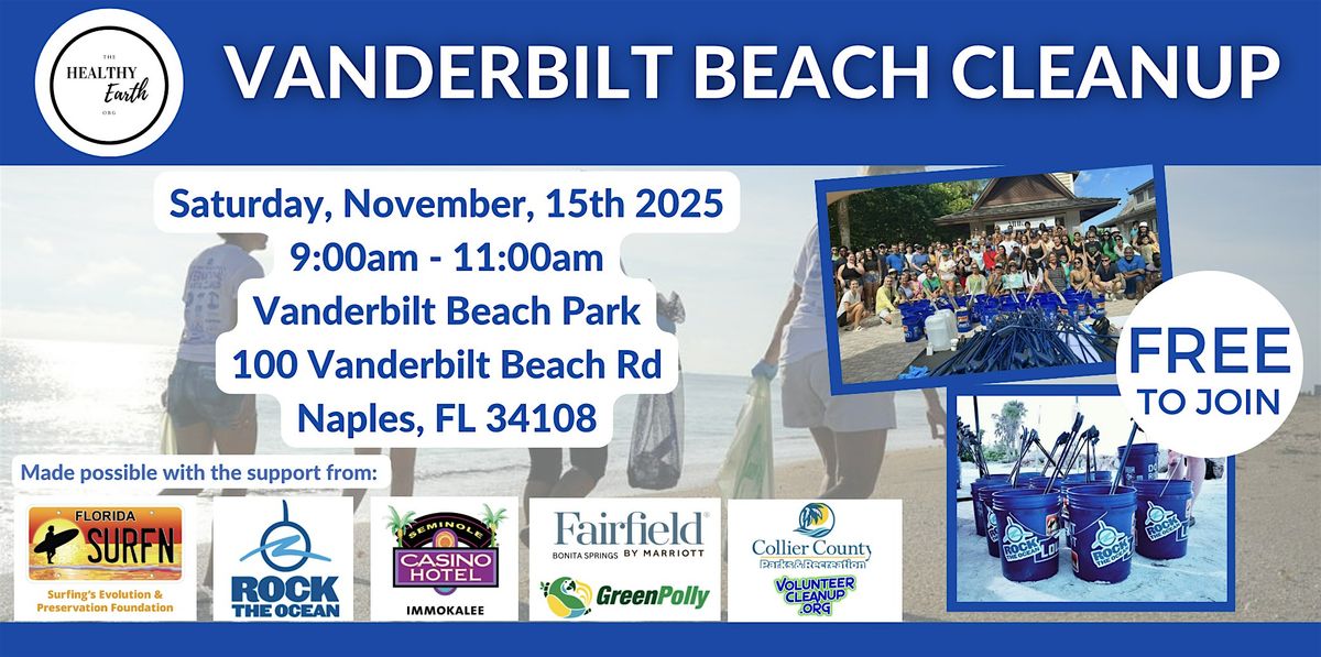 Vanderbilt Beach Cleanup