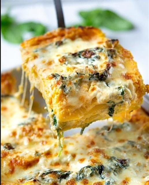 Butternut Squash and Swiss Chard Lasagna