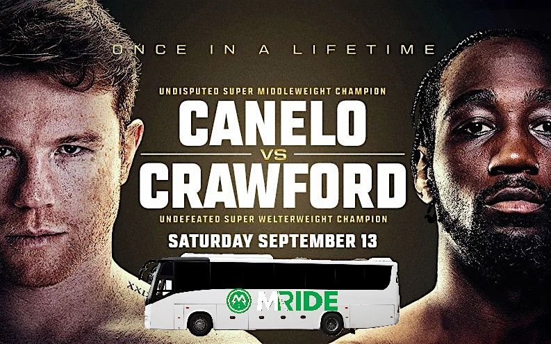 CANELO vs CRAWFORD Boxing shuttle bus from THE LINQ (STRIP) 9\/13\/2025
