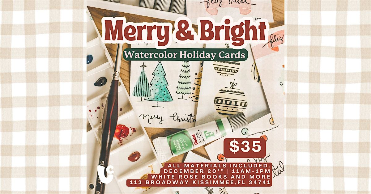 Watercolor Holiday Cards