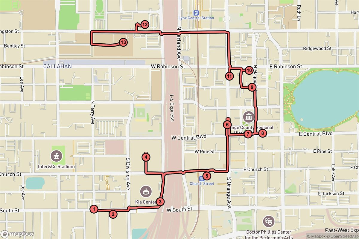 Orlando Audio Tour: Legends, Landmarks & Downtown Echoes