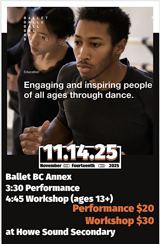Ballet BC Annex Performance