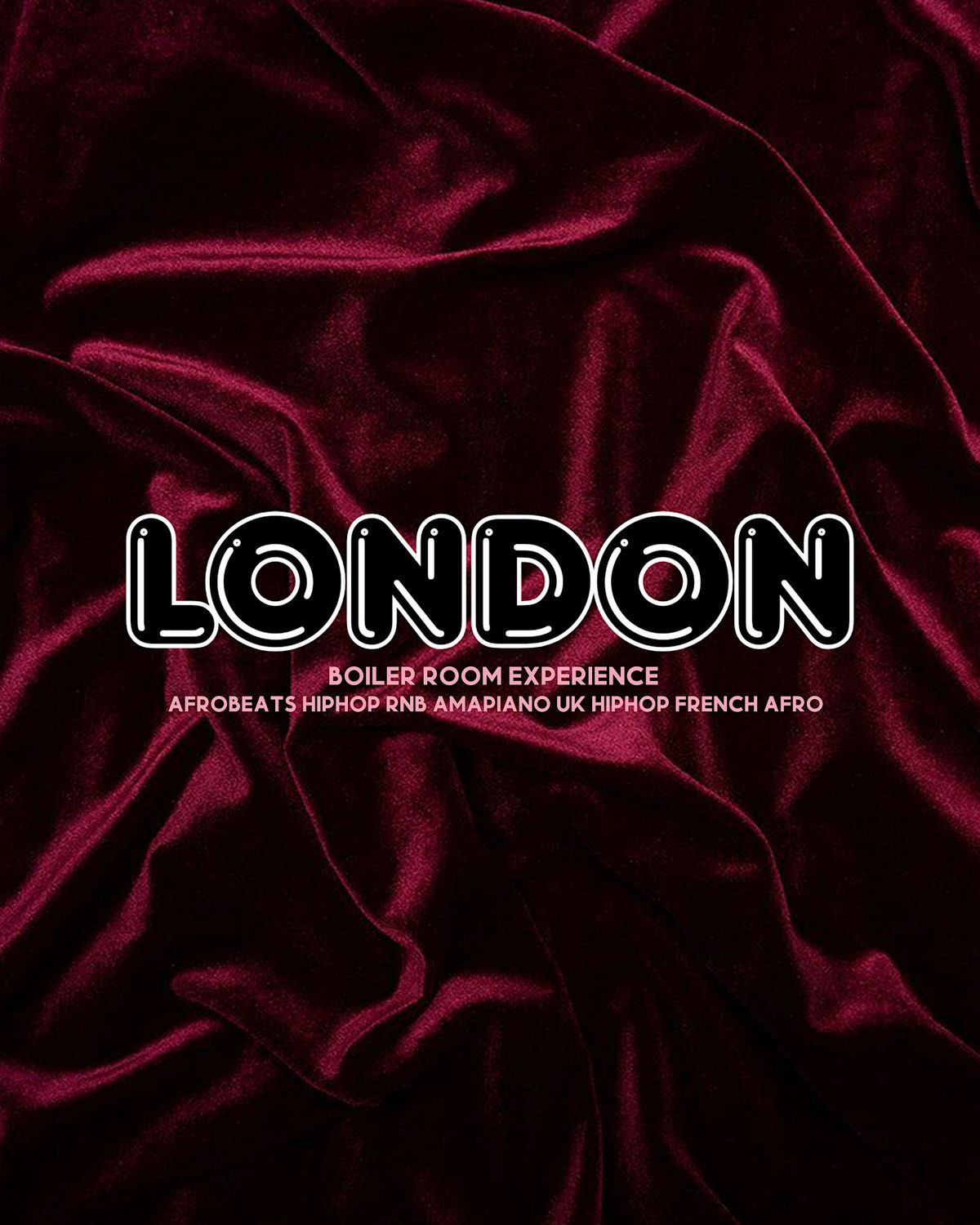 LONDON CLUB - AFROBEATS -RNB HIPHOP- AMAPIANO
