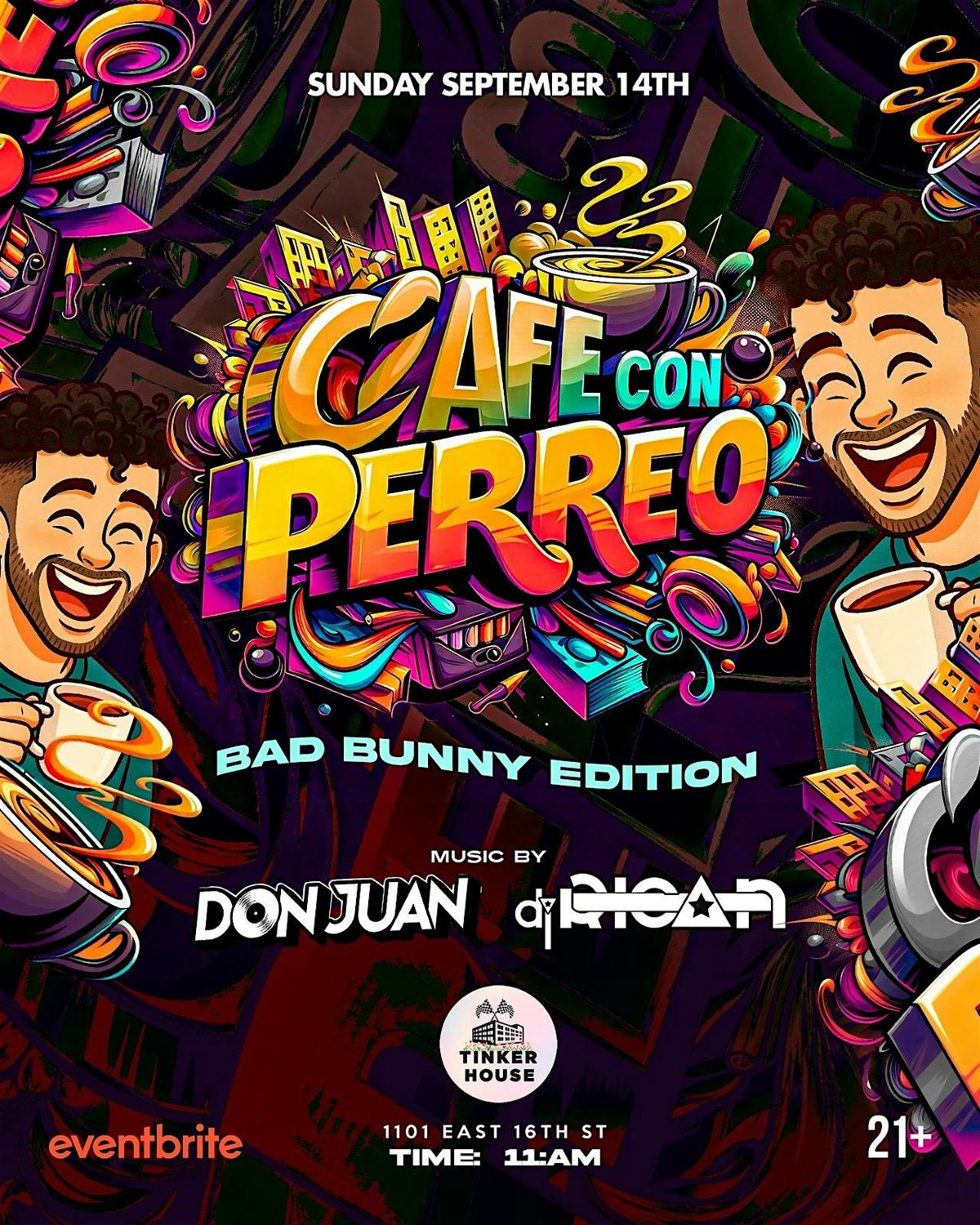 Caf\u00e9 Con Perreo 21+