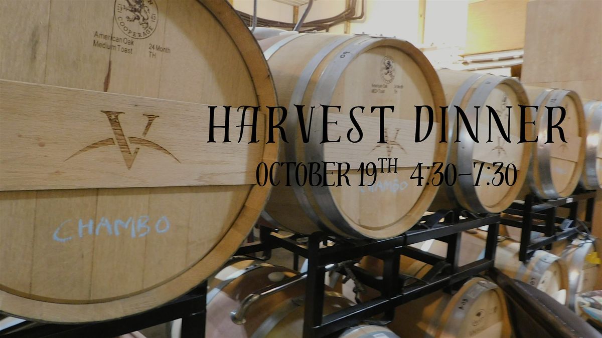 Harvest Dinner - A celebration of our 49th harvest.