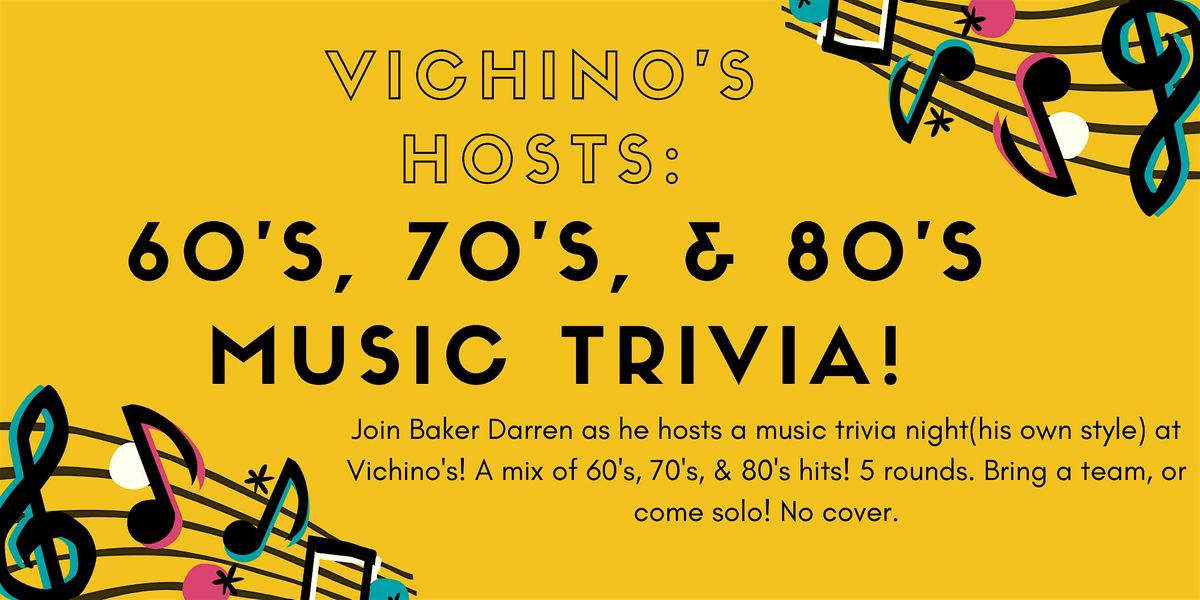 Vichinos Music Trivia - 60s, 70s, 80s