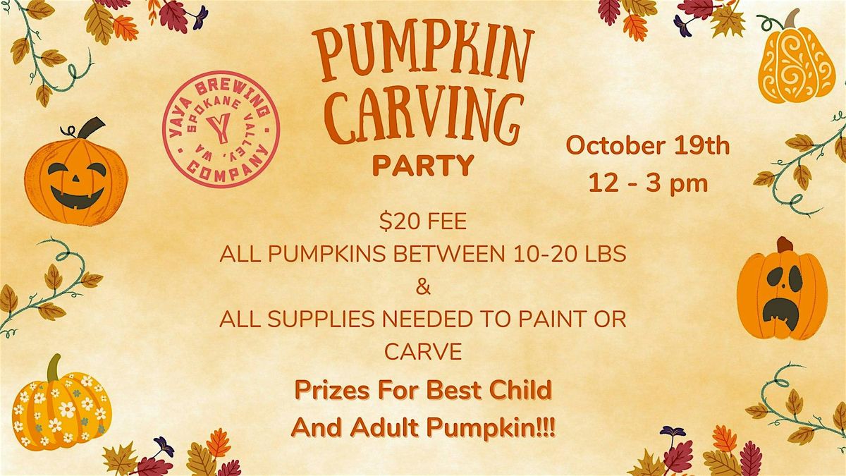 Pumpkin Carving Party