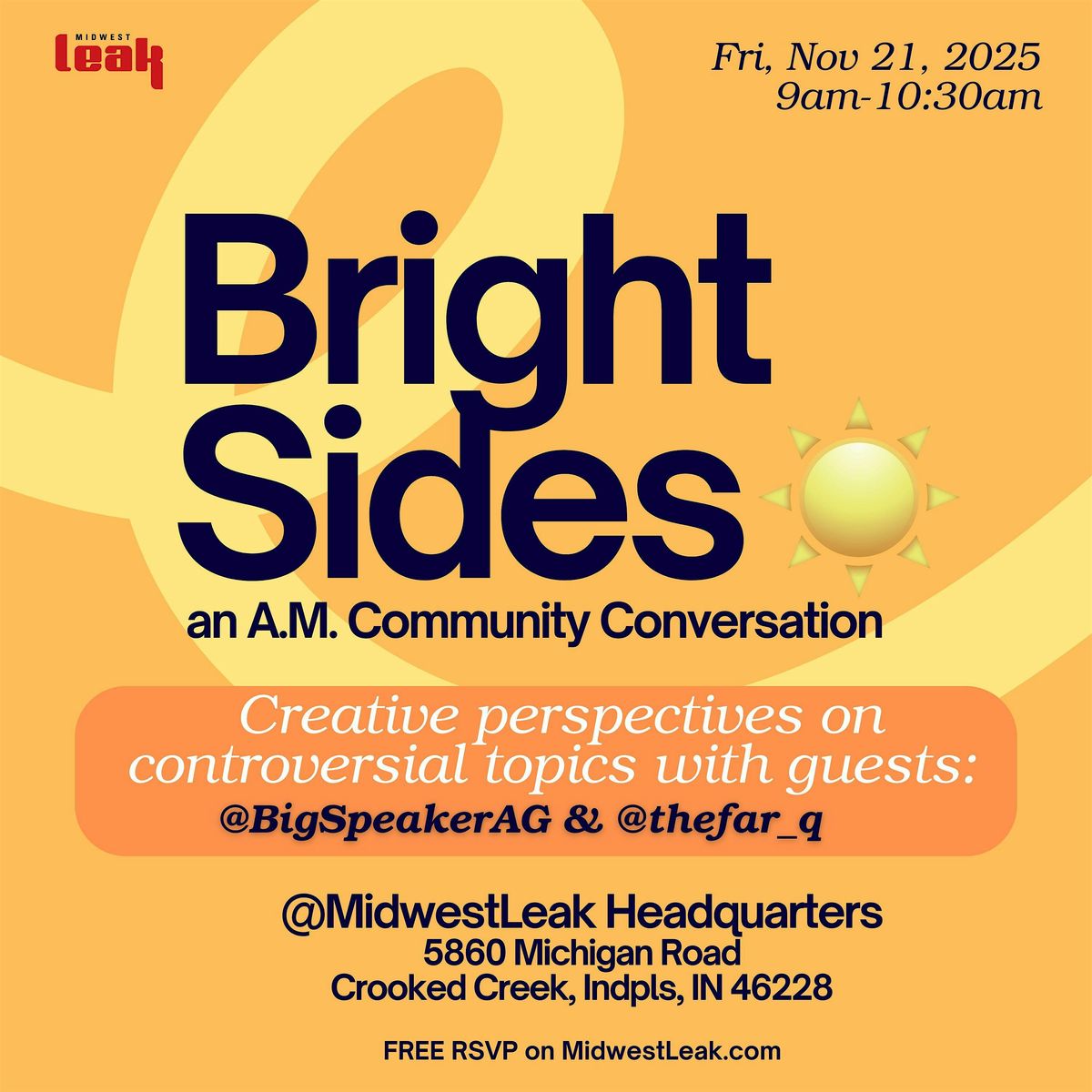 Bright Sides: an A.M. Community Conversation Part 2
