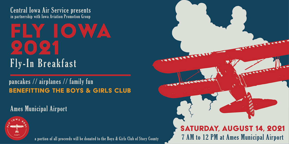Fly Iowa 2021 Fly-In Breakfast