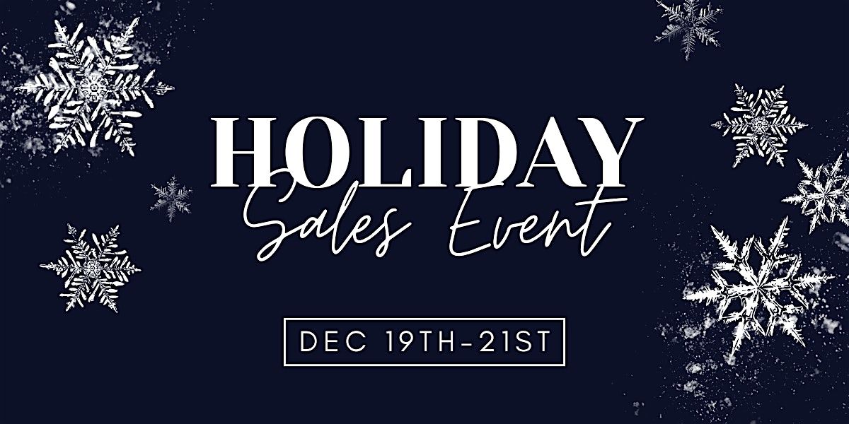 Holiday Sales Event