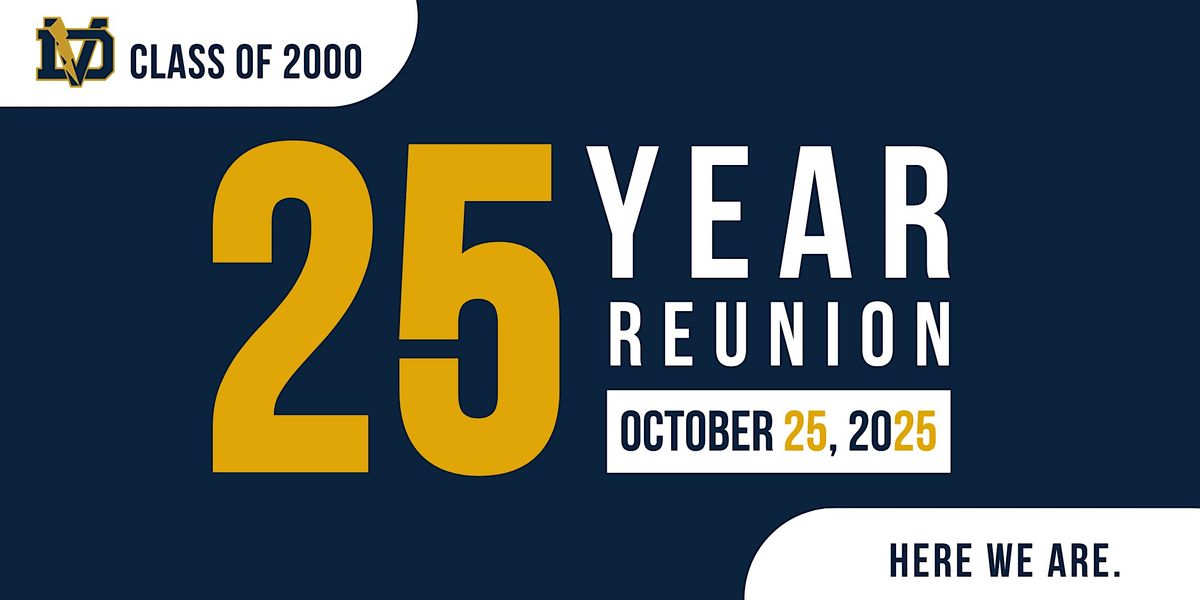 Desert Vista High School Class of 2000 25 Year Reunion