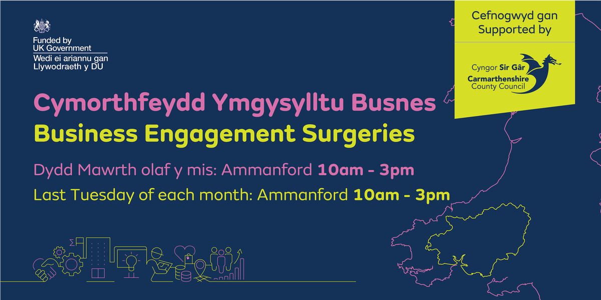 Copy of Cymorthfeydd Ymgysylltu \u00e2 Busnesau | Business Engagement Surgery