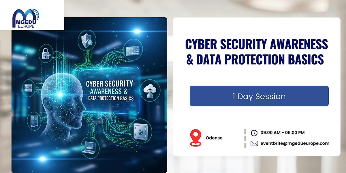 Cyber Security Awareness & Data Protection Basics \u2013 1 Day Course, Odense