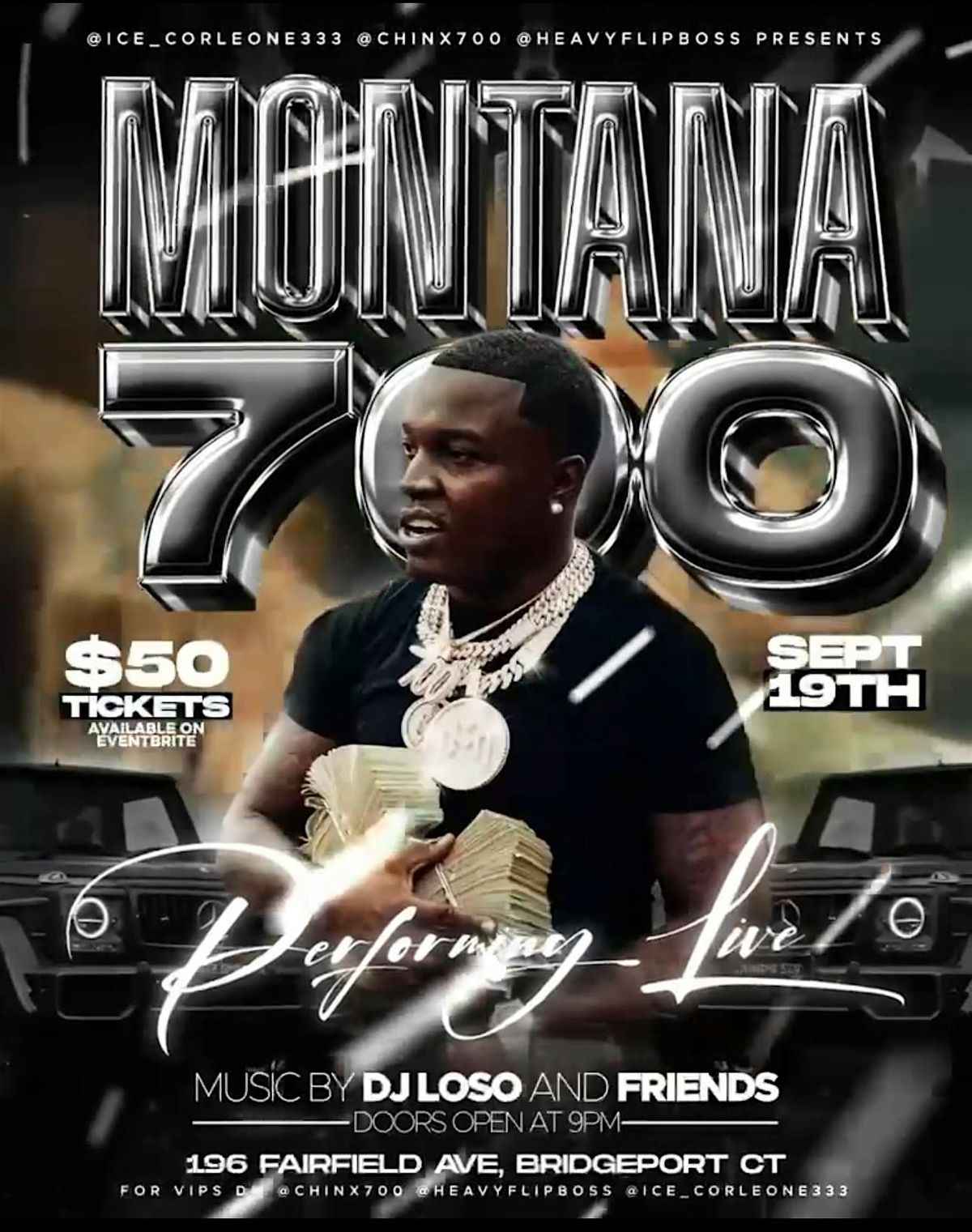 The nightlyfe family Ice&Chinx presents : Montana 700 live at \u201cIn The City\u201d