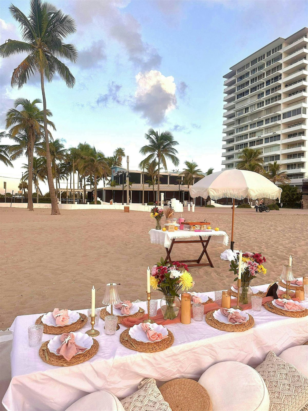 Sunrise Beach Yoga Picnic