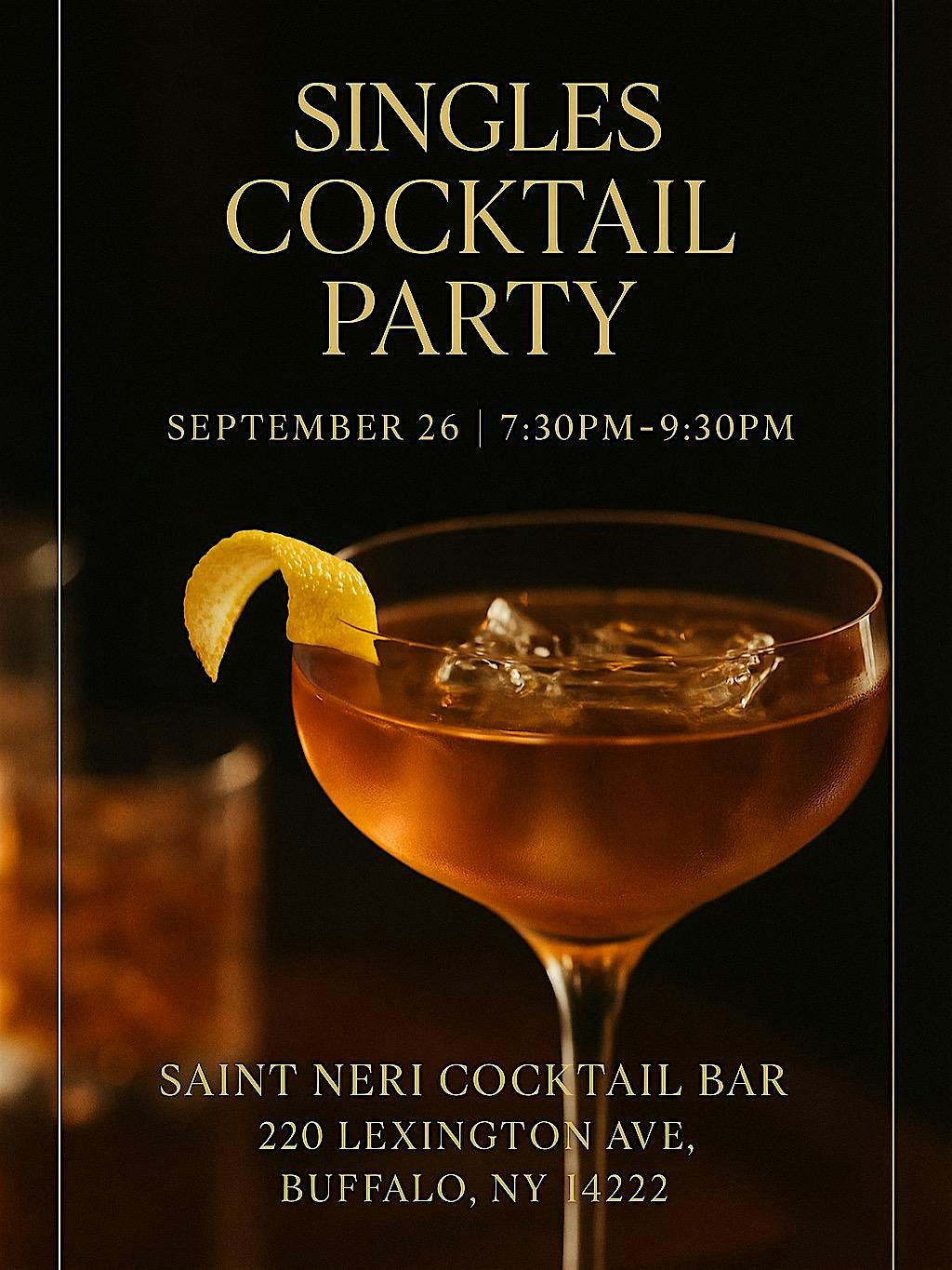 Singles Cocktail Party