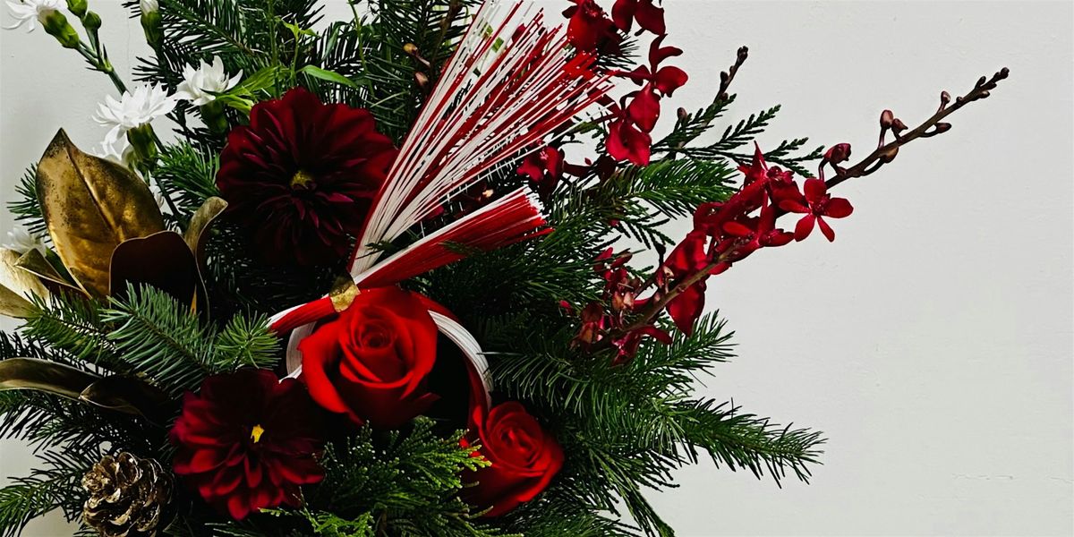 Holiday in Bloom | Japanese-Inspired Floral Design & Aesthetic Art