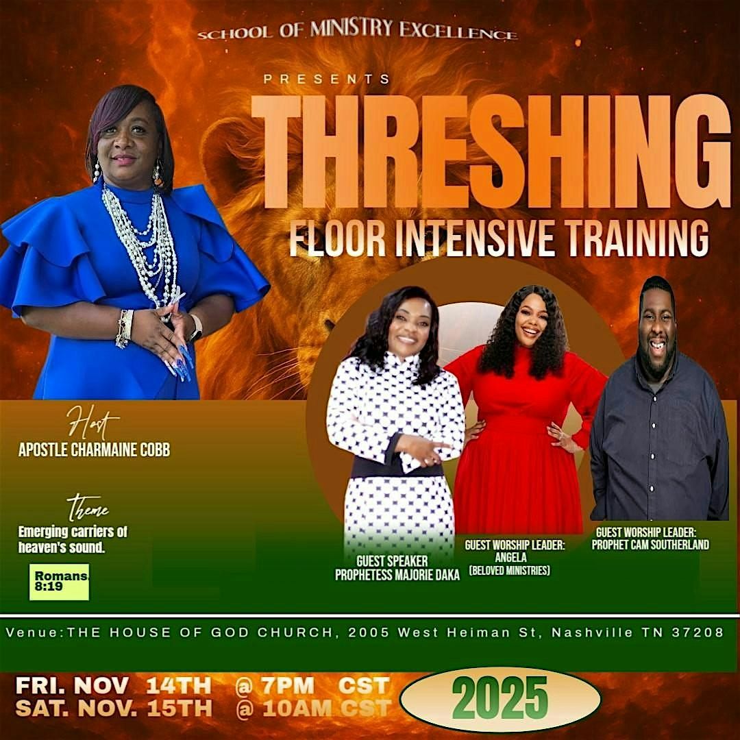 Threshing Floor Intensive Training