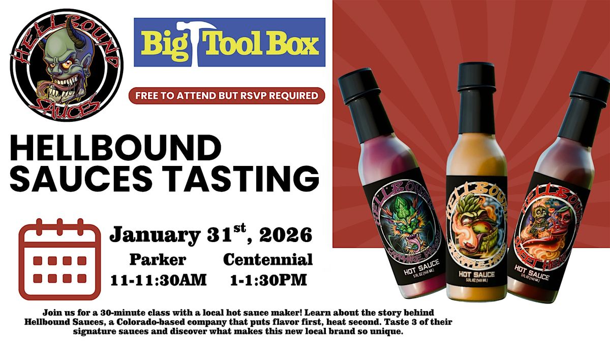 FREE Hellbound Sauces Tasting Class