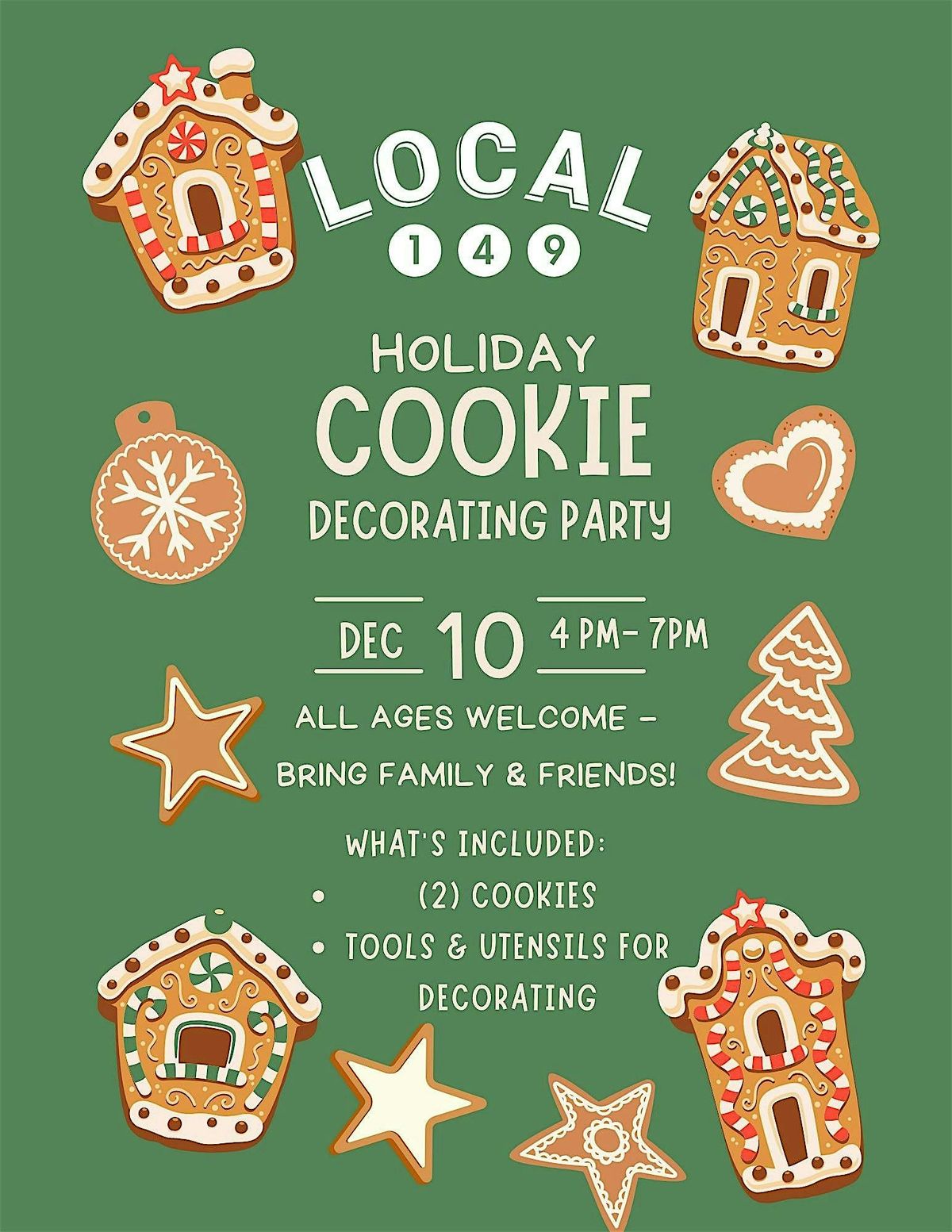 Holiday Cookie Decorating Party