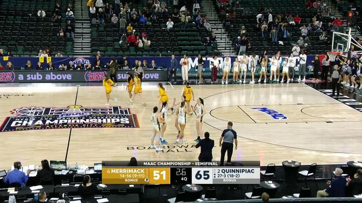 Quinnipiac Bobcats at Merrimack Warriors Mens Basketball