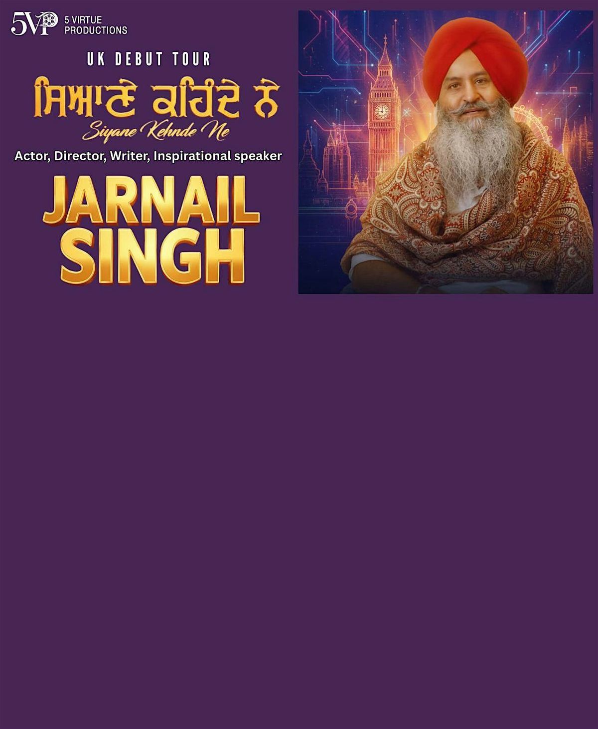 Jarnail Singh UK Debut Tour Leicester : SIYANE KEHNDE NE