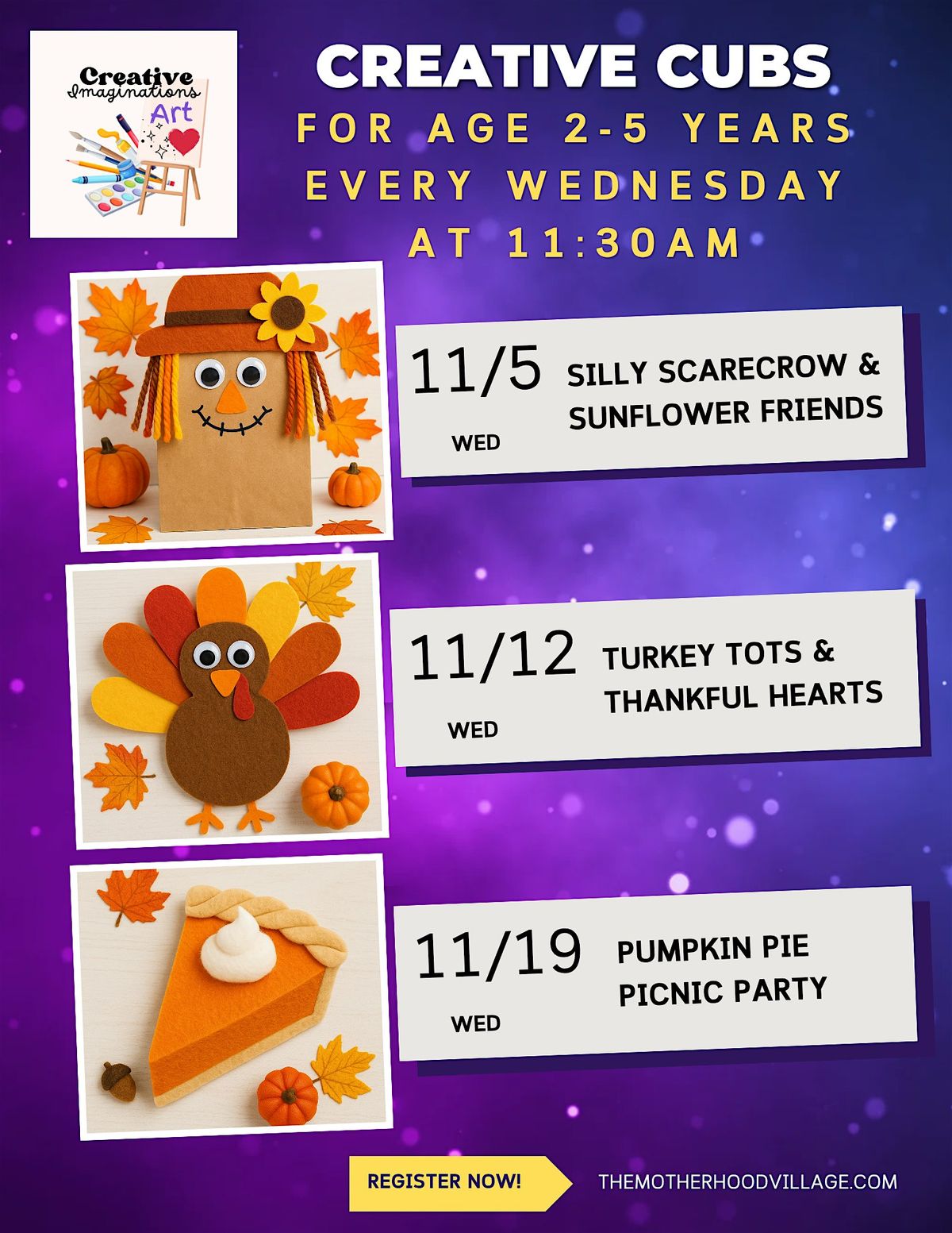 Creative Cubs Art Class